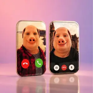 [LARK PINE] John Prok Funny Pocket Mirror, Viral Meme Compact Mirror, Cute Gift for Teens (Sports & Outdoor Fan Shop Gaming Accessory)