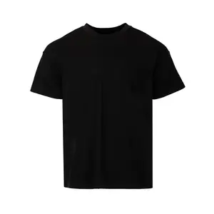 180 GSM Blank Black Shirt / Plain Tshirt / Black Color Cotton Plain Round Neck T Shirt 200GSM Black Shirt Short Sleeve Slim Fit Social Justice Women's T-shirt