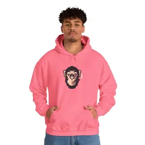 Apeish drawingstring Pullover hoodie with kangaroo pouch