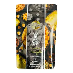 Punchin' Pineapple Candy Popcorn - Classic Candy Popcorn with Pineapple Flavor - Ideal for Snacking and Enjoying