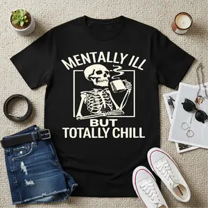 Women Casual Short Sleeve Crew Neck Shirts Skulls Print Round Neck Fashion Casual  Graphic Tee, Women's  Spring  Holida Top