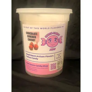Chocolate Cherry Classic Cotton Candy 32 oz. Tub