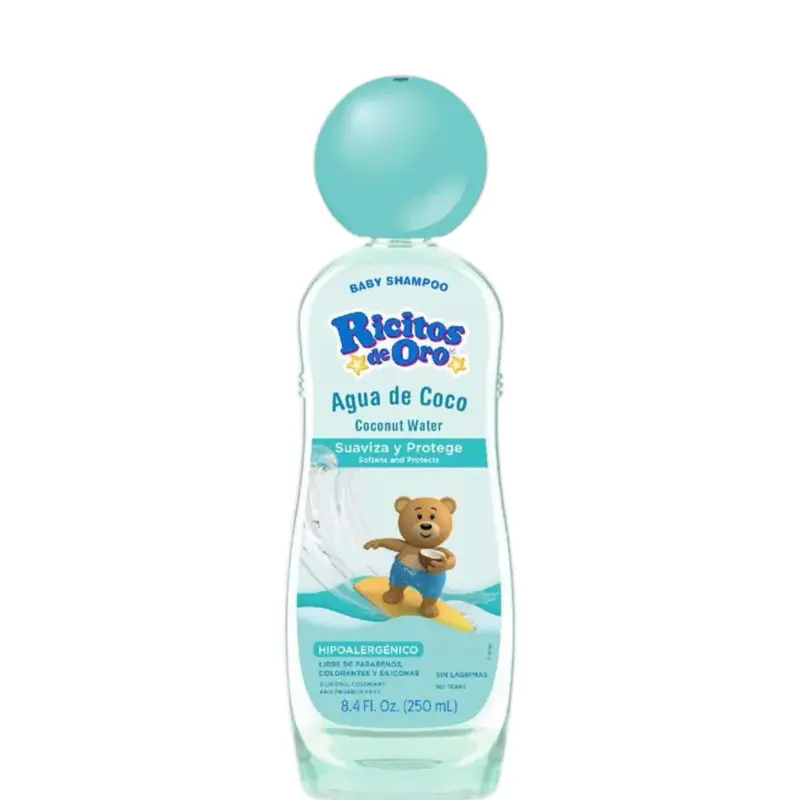 Shampoo Ricitos de oro  coconut water 250ml