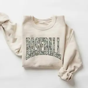 Baseball Camo Sweatshirt, Baseball Camo Sweatshirt, Baseball Mom Crewneck, Game Day Apparel