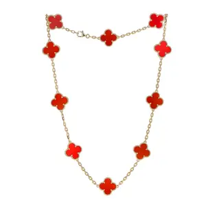 Pre-owned Van Cleef & Arpels Vintage Alhambra Necklace