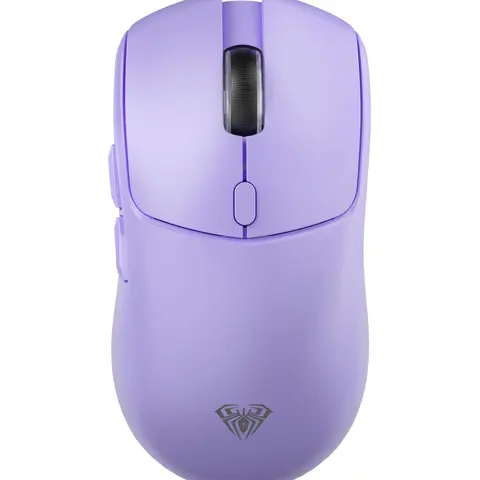 AULA SC580X Wireless Gaming Mouse - Tri-Mode 2.4G-BT5.0-USB-C, 10000 DPI, 500mAh Built-In Rechargeable Battery, 6 Programmable Buttons, Ergonomic Lightweight High Polling Rate, Optical, Multi-System Compatible with Laptop/PC/Android, PC Accessory