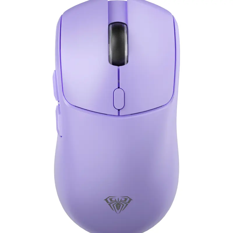 AULA SC580X Wireless Gaming Mouse - Tri-Mode 2.4G-BT5.0-USB-C, 10000 DPI, 500mAh Built-In Rechargeable Battery, 6 Programmable Buttons, Ergonomic Lightweight High Polling Rate, Optical, Multi-System Compatible with Laptop/PC/Android, PC Accessory