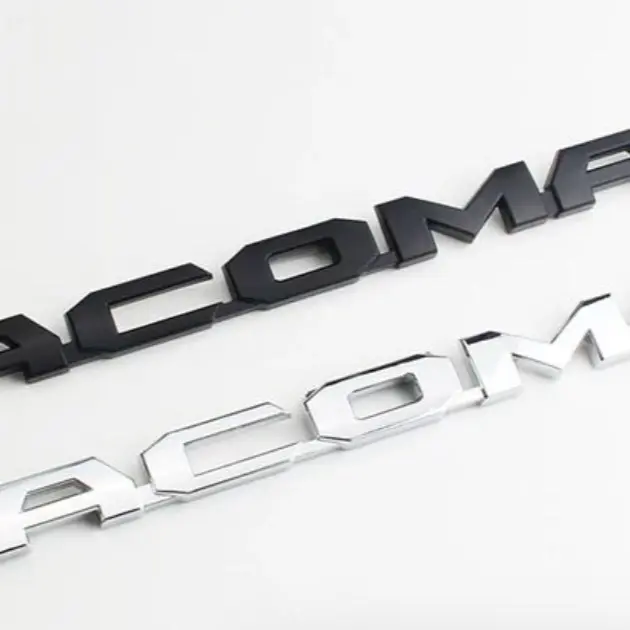 Tacoma Door Fender Emblem 2Pcs for (2016-2024 ) Original Design, High-Quality Material, Ideal for Door Installation