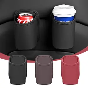 Car Door Cup Holder, Clip On Vehicle Seat Side Hanging Drink Mount, Automotive Interior Water Bottle Organizer Accessories, Universal for SUV Sedan Truck