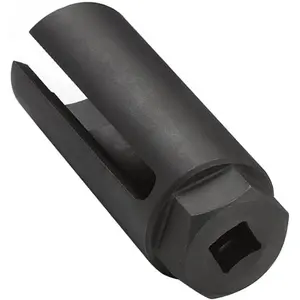 Sensor Socket with Side Wire Cutout 3/8-Inch Drive by 7/8-Inch fits All  O2 Removal and Installation Offset  Sensor Socket(22mm)