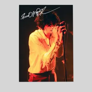 Music Poster, Sombr Singer, Back To Friends, Vintage Style, Poster Unframed