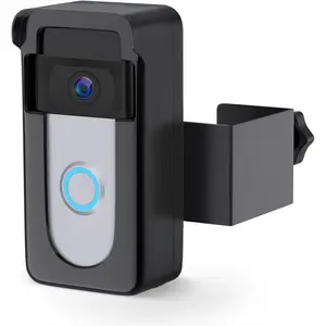 Anti-Theft Doorbell Mount Compatible with Ring Video Doorbell 1/2/3/3 Plus/4/Plus/Pro/(2020 Release)/(2024 Release), Adjustable No-Drill Doorbell Camera Mount Not Block Doorbell Motion Sensor