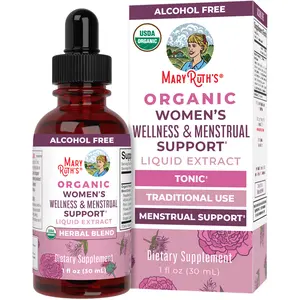 MaryRuth's Organic Women's Wellness & Menstrual Support Liquid Drops - Traditional Use Herbal Blend - USDA Organic - Non-GMO, Vegan MaryRuth's Organic Women's Wellness & Menstrual Support Liquid Drops - Traditional Use Herbal Blend - USDA Organic - Non-GMO, Vegan