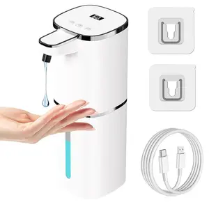 Automatic Touchless Soap Dispenser – USB Rechargeable Wall Mounted 400mL