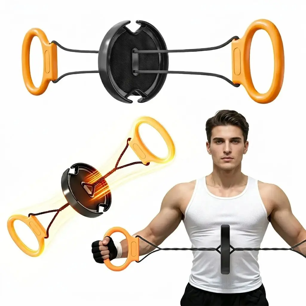 Fitness Resistance Band, Shoulder Back Chest Muscle Trainer, Expander Resistance Band, Arm and Back Training, Elastic Rope, Home Multifunctional Gym Equipment