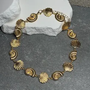 Golden Tide Necklace 18" w/ Extender