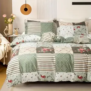 3pcs Floral Print Duvet Cover Set, Soft and Cozy Bedding Set for Stylish Bedrooms, Includes Comforter Covers and Pillow Shams