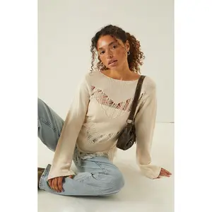Your Favorite Women's Goleta Open Knit Sweater