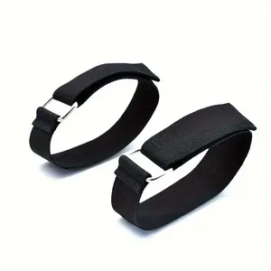 1pc Nylon Material Packaging Strap With Iron Buckle, Reverse Buckle, Binding Strap, Clothing Item Fixing And Organizing Strap