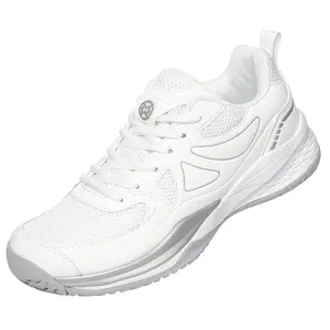 Men's Badminton Pickleball Tennis Shoes Lightweight Breathable Non-Slip Court Sneakers for Racquet Sports Training
