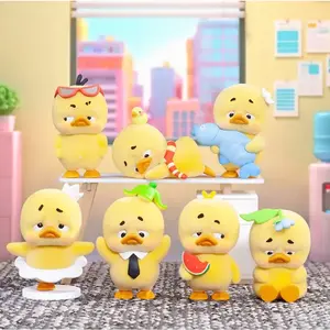 1037. Upset Duck Stop The Spiral Duck Series Figure Blind Box