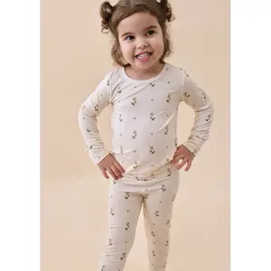 Toddler Bamboo PJ’S (Blush Meadows) Toddler Bamboo PJ’S (Blush Meadows)