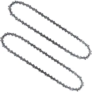 2PC 10" Pole Saw Chain Replacement for EGO PS1000 / PS1001 / PSX2510 10-Inch 56V Pole Saw- 1/4" - .043" - 56 DL