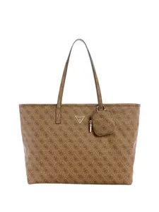 GUESS Female Power Play II Quattro G Large Tech Tote