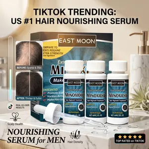 3pcs Men's Hair Care Serum: Nourishing, Moisturizing, and Daily Care Essence for Men's Hair