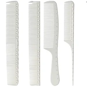 Professional Hairdressing Comb Set, Long & Short Hair Combs, Handle and Tail Combs, Suitable for Salons and Home Use
