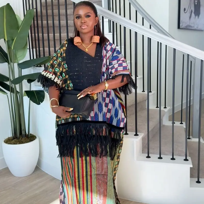 Akwaete X Asoke fringe a sophisticated elegant and unique style for women to standout on every occasion