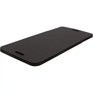 Earth Edge Creeper Pad 18"x40"x1" Black Foam Chemical, Oil, Water, & Grease Resistant