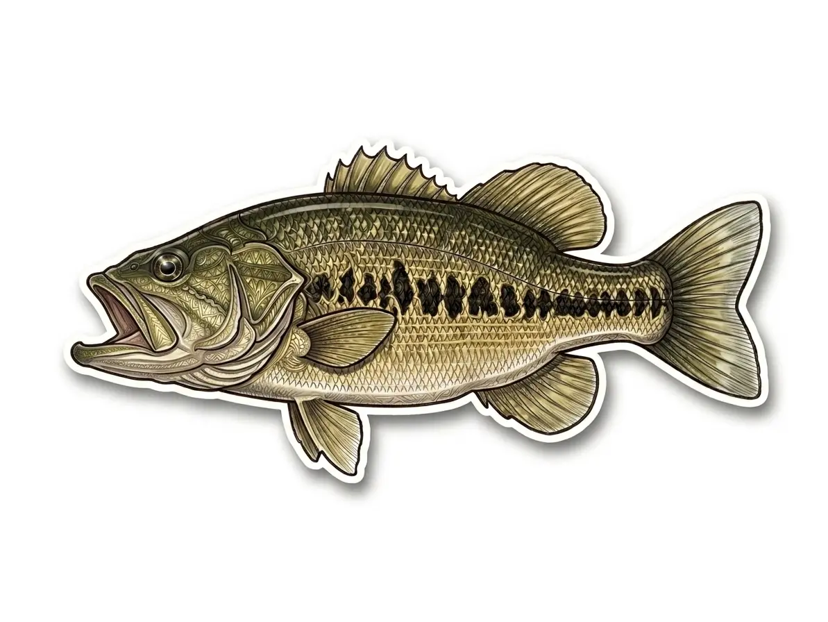 Largemouth Bass Decal