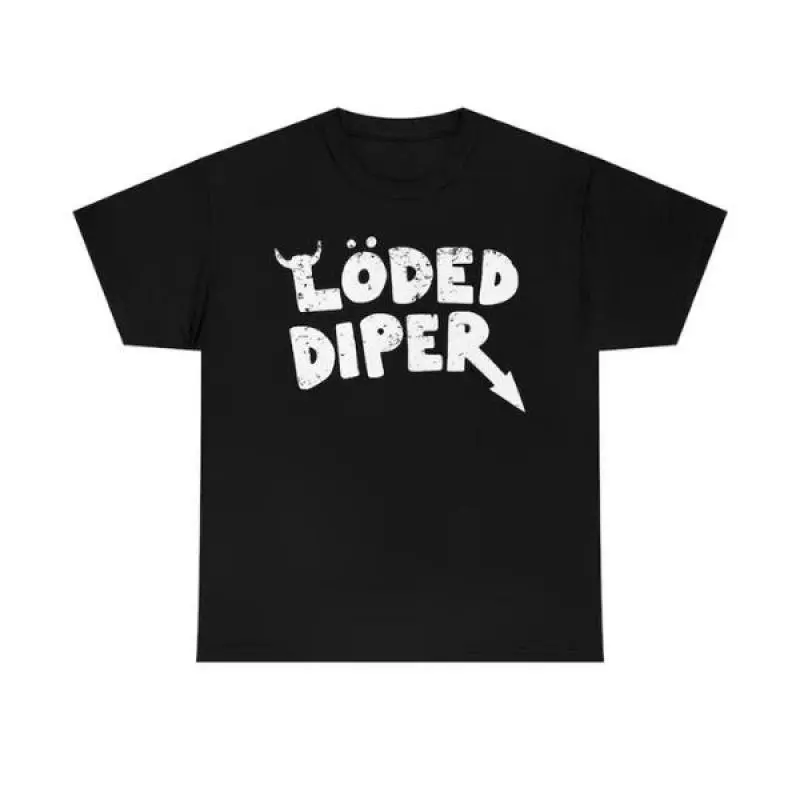Loded Diaper Unisex Heavy Cotton T-shirt Menswear Top11111