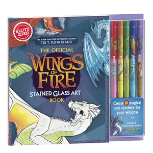 Klutzpress Wings of Fire Stained Glass Art -- Klutz Press, Hardcover