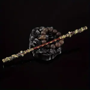 1PC Monkey King Ruyi Golden Cudgel - Full Metal Craft Collectible, Perfect for Gifts & Holiday Presents