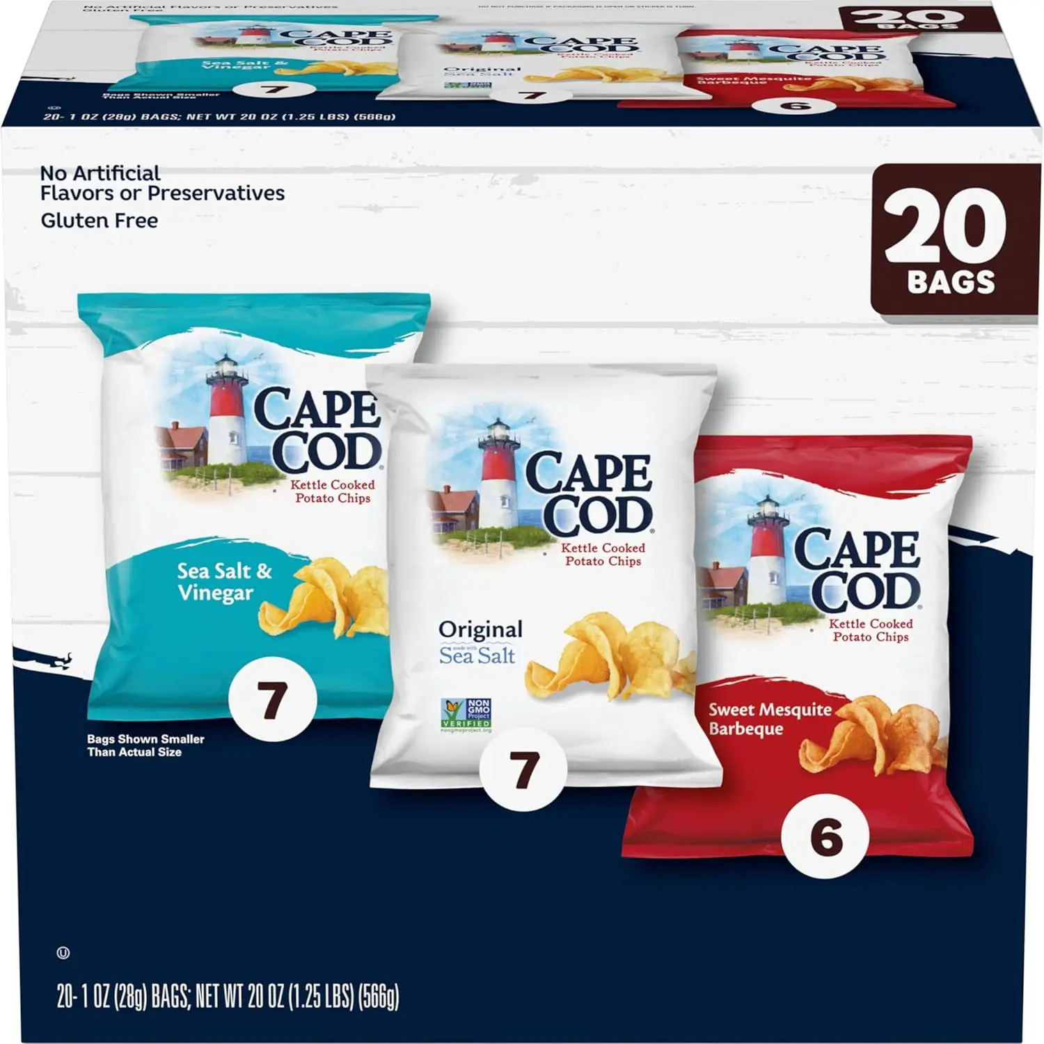 Variety Pack Chips, 20 Count 1 Oz Variety Pack Chips, 20 Count 1 Oz