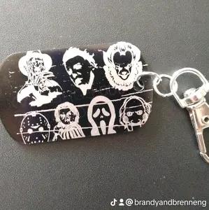 horror keychain
