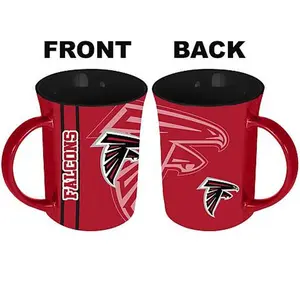 Football Fan Shop MemoryCo Officially Licensed NFL 15oz Reflective Mug - Falcons