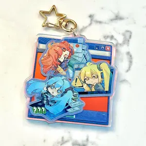 Vocaloid Keychain: Hatsune Miku, Kasane Teto, Akita Neru