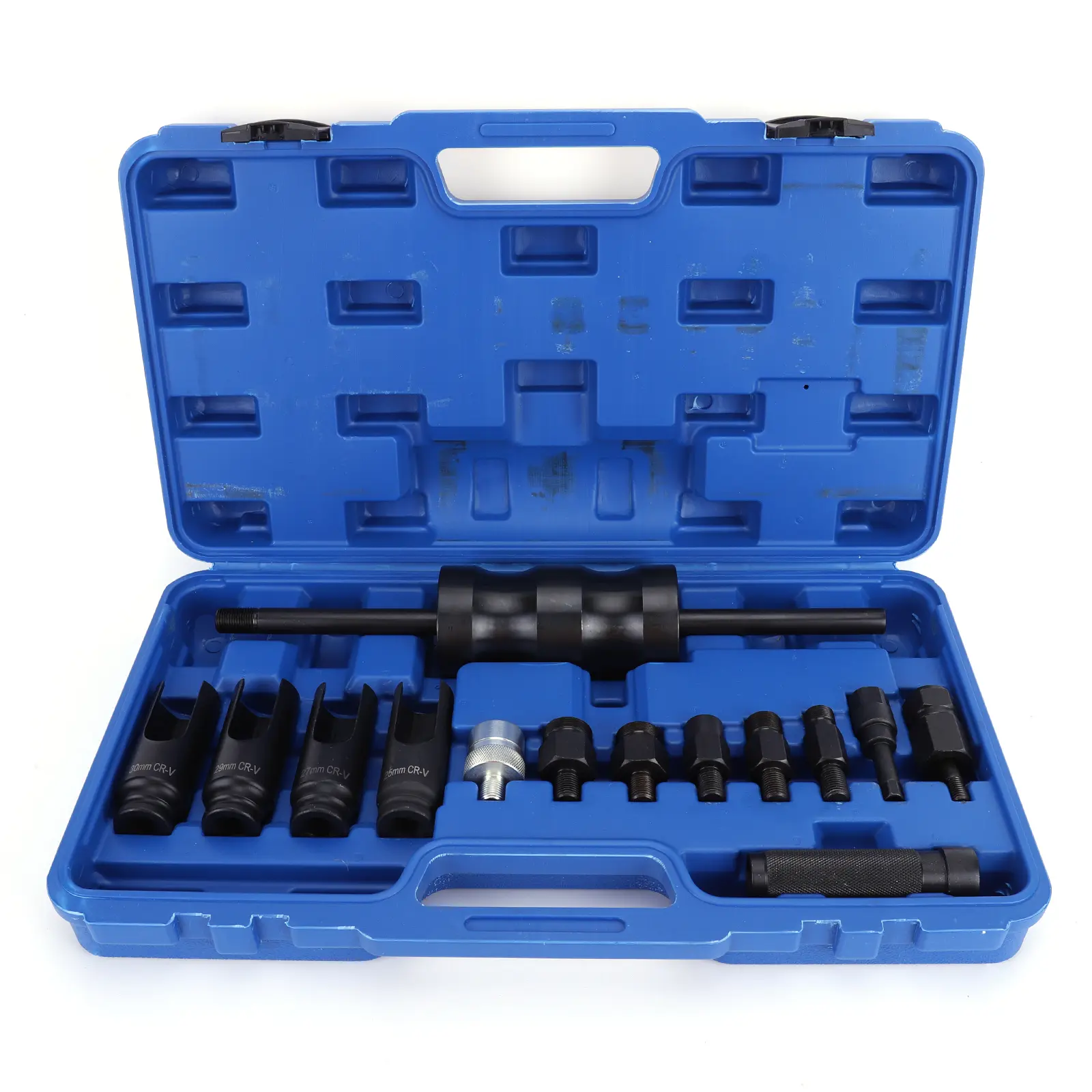 14pcs Universal Injection Puller Extractor Kit Tool Injector Remover Common Rail Adaptor for Delphi for Siemens