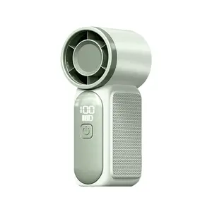 Super Mini turbo Fan for World Cup Travel, Makeup Drying & Hot Flashes, Portable Pocket Fan for Purse/Stadium