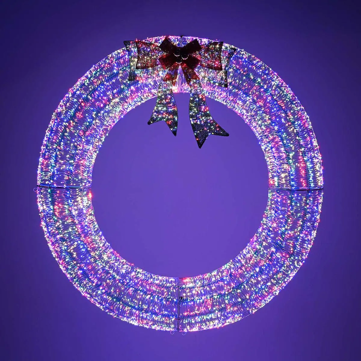 Yescom Giant Outdoor Prelit Christmas Wreath 60 inch