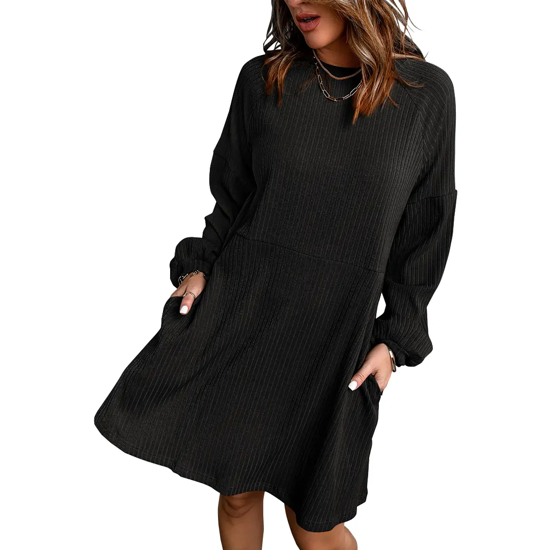 Necooer Women's Y2K Waffle Knit Sweater Dress - Balloon Sleeve Soft Stretchy Casual Dress 2025 Comfort Essential with Pockets - TikTok Shop Necooer Women's Y2K Waffle Knit Sweater Dress - Balloon Sleeve Soft Stretchy Casual Dress 2025 Comfort Essential with Pockets - TikTok Shop