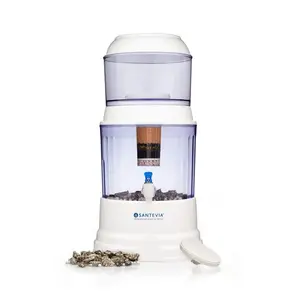 Santevia Gravity Water System – 5-Stage Countertop Fluoride & Alkaline Filter