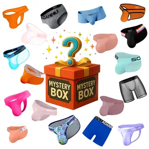 Sexy Men's Underwear Blind Box 3-Pack Random Styles Men's Stretch Briefs | Soft, Comfortable & Breathable Underwear Blind Box Underwear