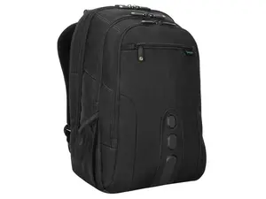 Targus EcoSmart TBB019US Carrying Case (Backpack) for 17" Notebook - Black, Green