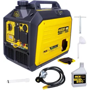 Aceup Energy 4000 Watt Dual Fuel Inverter Generator Portable Quiet, Gas and Propane Powered for Home, RV-Ready, EPA Compliant