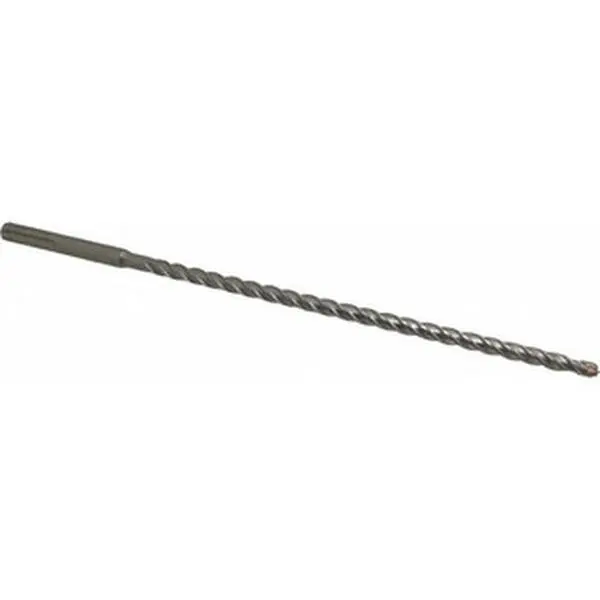 DeWALT SDS-Max Shank Carbide-Tipped Rotary Hammer Drill Bit - Single Bit for Drilling, 5/8" Diam, 16" Usable Length, 21-1/2" OAL Inches, Model DW5809, Metallic