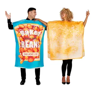 Beans & Toast Couple Adult Costume